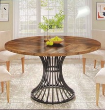 Round Dining Table 47 Inch for