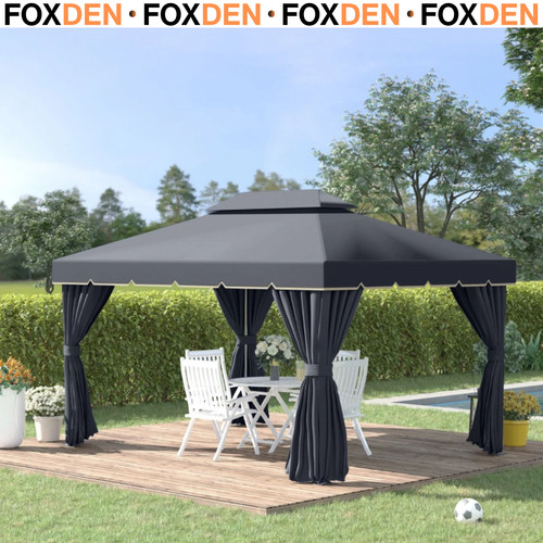 Aluminium garden gazebo - x,