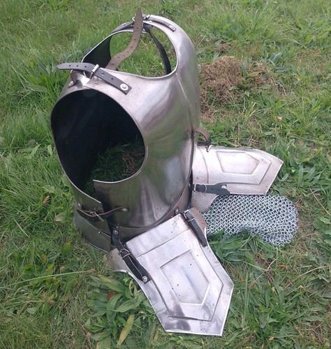 Vintage medieval knight breast - vintage,