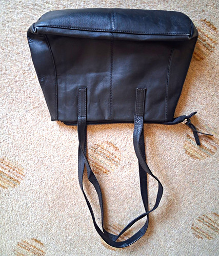 Jobis black leather - jobis, zip-top