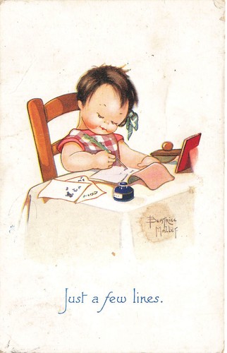 Just few lines mabel - few,