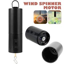 Hanging Rotating Motor Battery Powered Wind Chime Motor  Mirror Ball Black