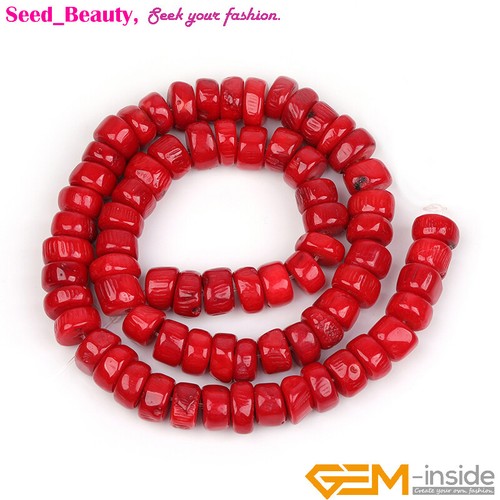 Column red coral - column, jewelry