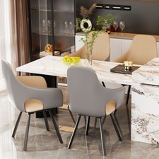 2/4 Swivel Dining Chairs