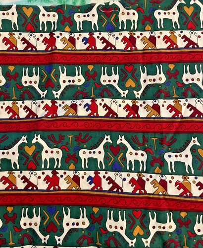 Vtg ethnic animal stripe - ethnic,