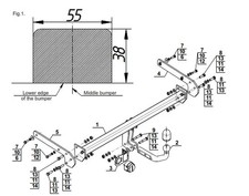 Swan Neck Tow Bar For Suzuki