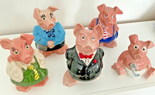 Natwest wade pigs full set - pigs,