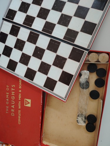 Vintage the game draughts - the, of