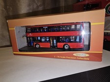Ukbus 9001 East London Scania Omnicity 1:76 Scale Model Bus
