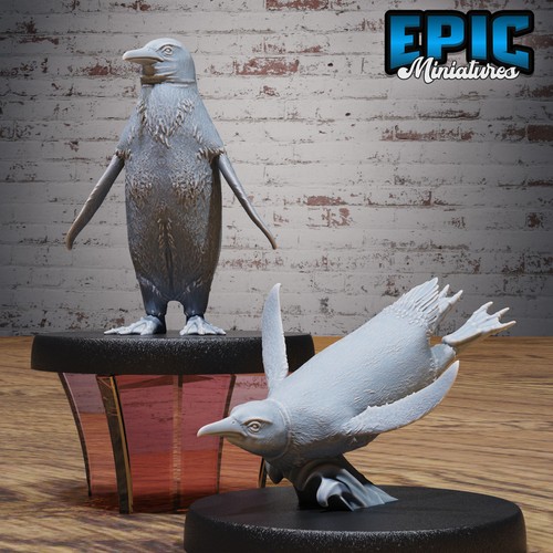 Penguin miniatures set 28mm - miniatures,