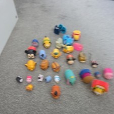 Large Bundle of Tsum Tsum Figures and Accessories Various Sizes 