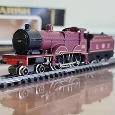 Graham Farish 1201 LMS 4P Compound 4-4-0 Tender Loco 1111 N Gauge Maroon Boxed