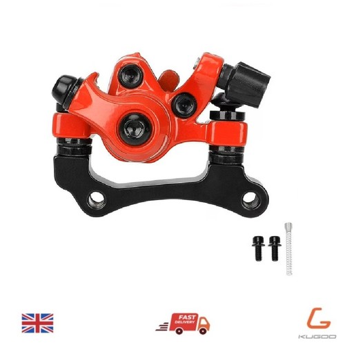 Red brake caliper - red,