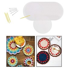 30Pack Circle  Plastic Canvas