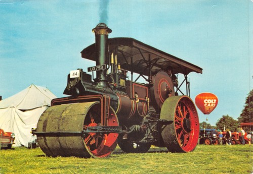 Steam traction burrell - burrell,