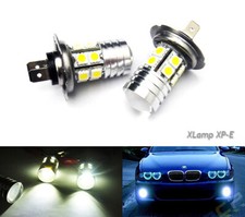 White H7 499 Bulb SMD LED HeadLight Main Daytime Running Lamp Fog Light DRL RZG