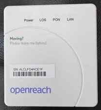 Nokia-ONT G-010G-Q Openreach Optical Fibre GPON Terminal with power supply