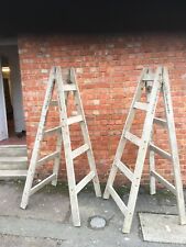 Antique Decorators Wooden Tressels (Pair)