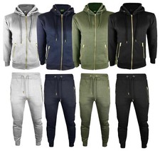Mens Slim Fit Fleece Hoodie