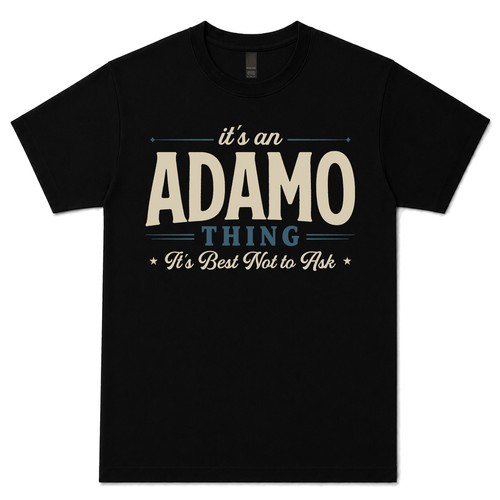 Adamo thing it s - it's, an