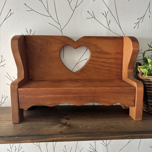 Vintage wooden heart - vintage,