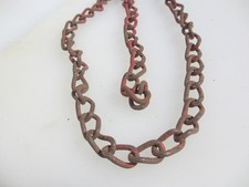 Vintage iron chain hanger - vintage,