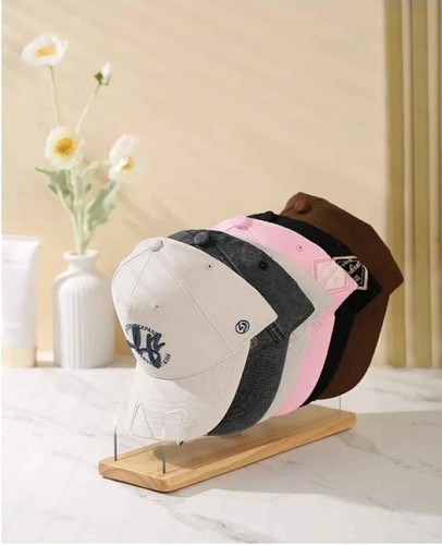 Acrylic oak desktop cap - oak,