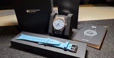 Christopher Ward the Twelve 40mm Watch Glacier Blue with Strap and Bracelet