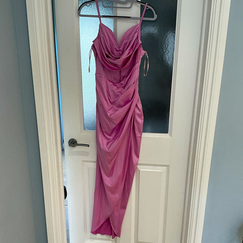 Jaded rose pink satin cowl - jaded,