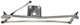 Linkage wiper mechanism saab - wiper,