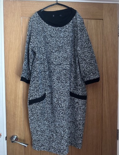 Black and white tunic - m&s,