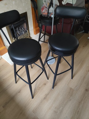 Four high chair breakfast - high, bar