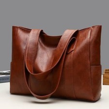 Soft PU Leather Bag Large
