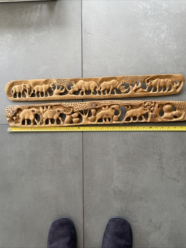 Vintage african wooden - 2,