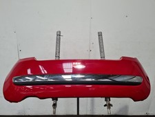 FIAT 500 MK1 2010 REAR BUMPER 3 DOOR HATCHBACK PAINTED CHROME TRIMS 71777639