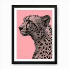 Cheetah Canvas Print 6 Art