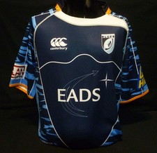 Cardiff Blues Rugby Shirt 2009 / 2010 Canterbury Jersey Size XL