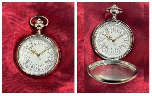 Pocket watch unique silver - pocket,