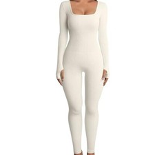 Women Long Sleeve Square Neck