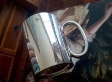 Vintage  Silver Plate Half