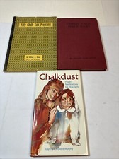 Vintage chalk talk dust book - &,