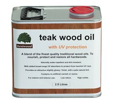 Teak Oil 2.5 Litres, with UV