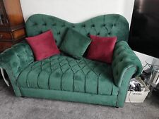 3 piece Beautiful Chesterfield Sofa set (3 seater, 2 seater & 2 seater) + stool