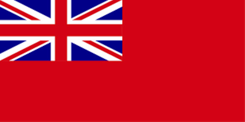Red ensign printed marine - ensign,