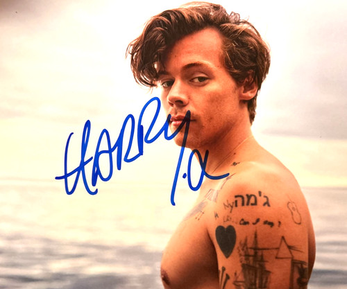 Harry styles signed 8x10 inch - harry,