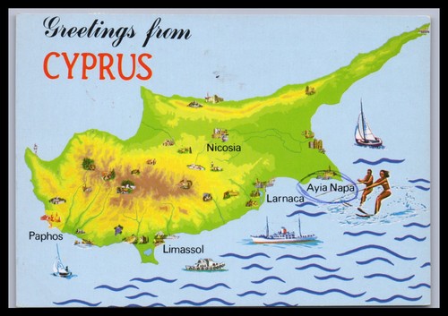 Postcard cyprus - postcard,