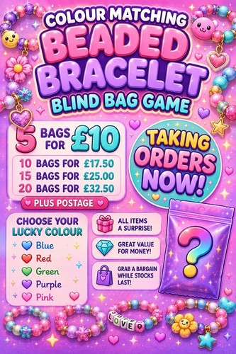 Bags matching colour - **5,