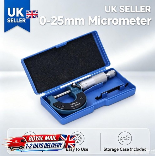 25mm micrometer outside - 0-25mm,