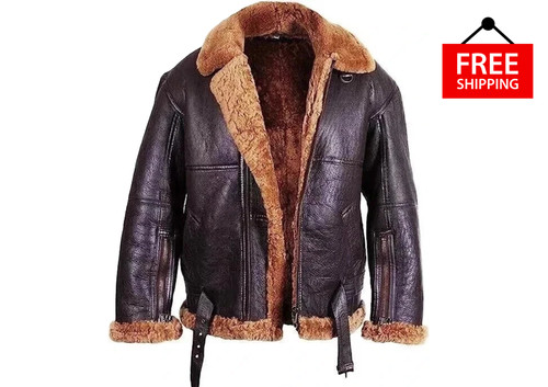 Raf shearling bomber - b3,