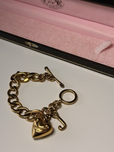 Juicy couture gold charm - gold,